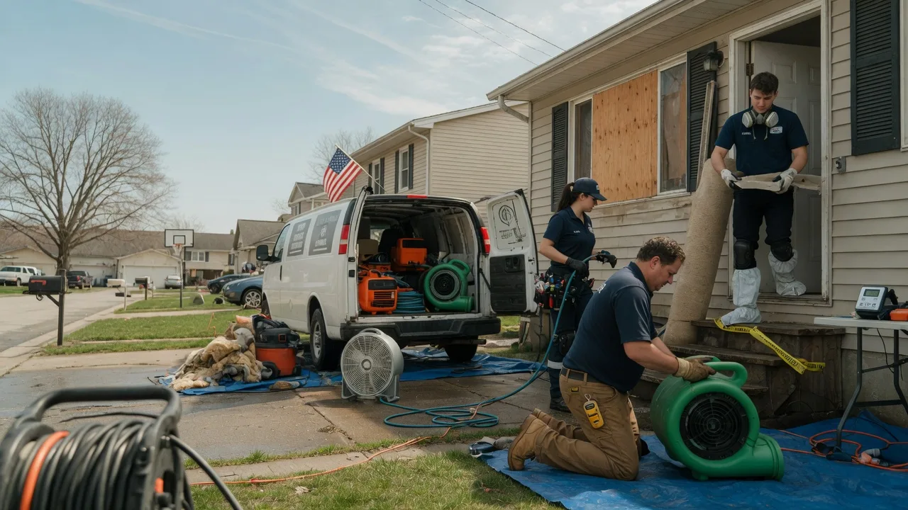 Water Damage Restoration in Martensdale, IA near me